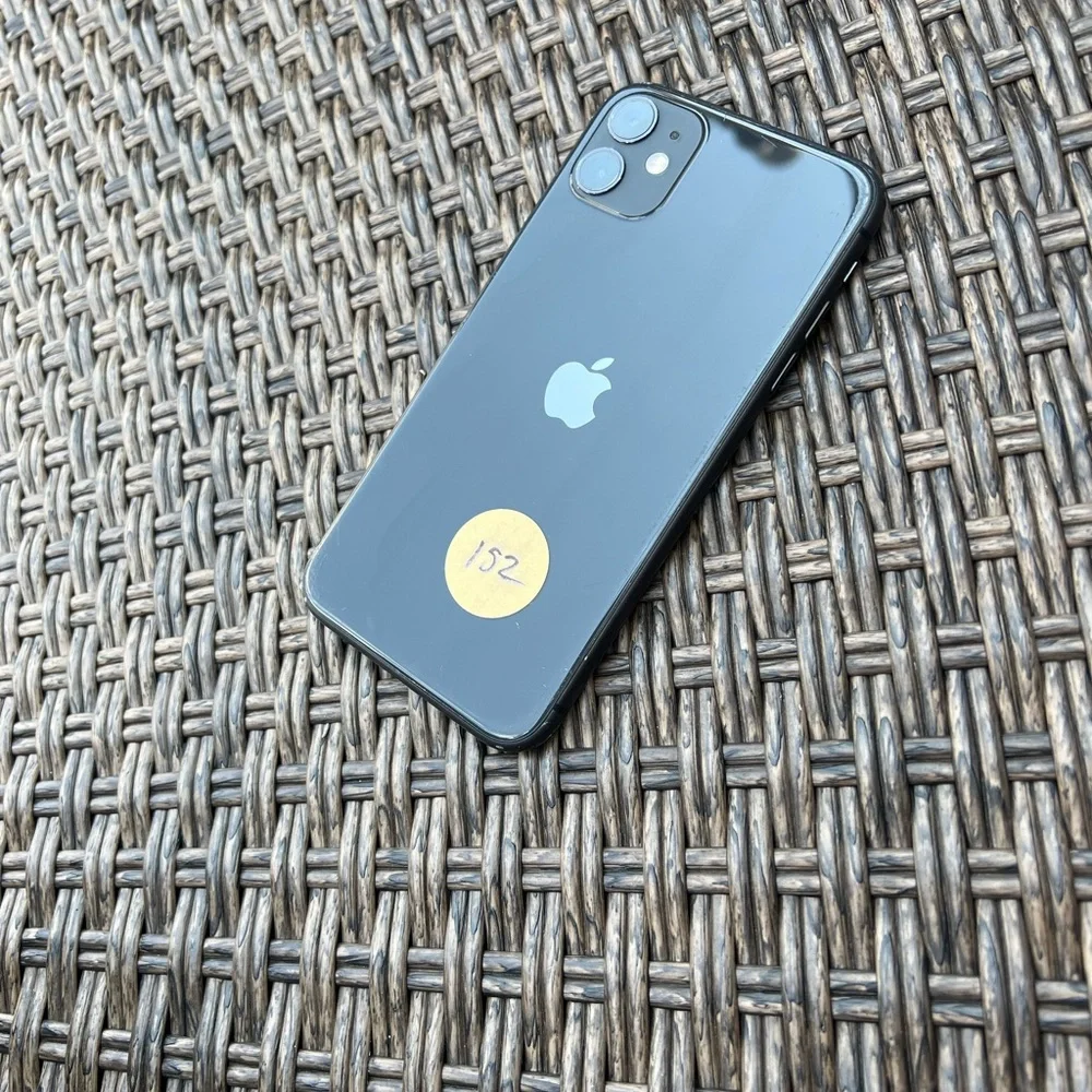 Genuine Apple iPhone 11 Black Camera Housing Replacement Small Parts Motherboard